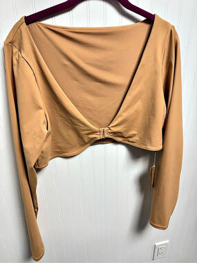 SKIMS Recycled Swim Long Sleeve Shrug NWT 2X